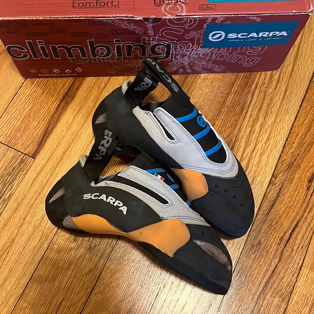 Scarpa stix climbing shoes